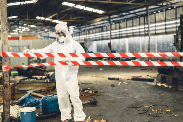 Professional Trauma Scene Cleanup technician working in Manchester, VA